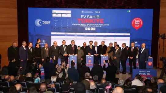 Gümüşhane’de 940 TOKİ Sosyal Konutun Hak Sahipleri Kura ile Belirlendi