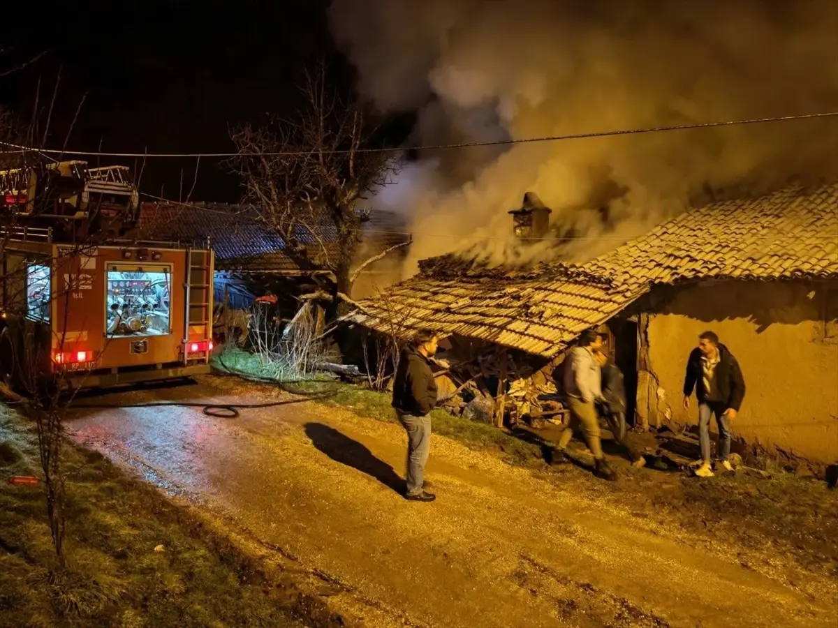 Bilecik’te Yangın: Tek Katlı Evde Hasar Oluştu