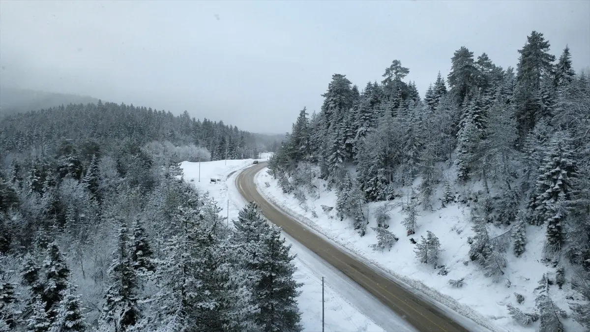 Karabük, Kocaeli ve Zonguldak'ta Yoğun Kar Yağışı Ulaşımı Felçledi
