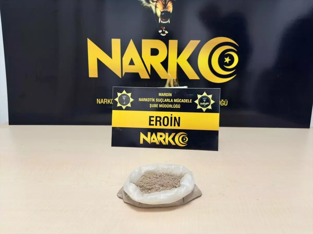 Mardin’in Kızıltepe İlçesinde Büyük Eroin Operasyonu: 4 Şüpheli Gözaltında