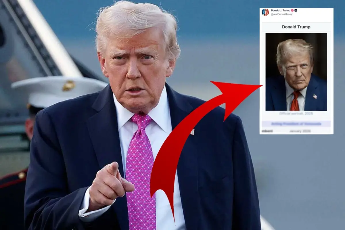 Trump, Sosyal Medyada Kendini “Venezuela Başkan Vekili” İlan Etti