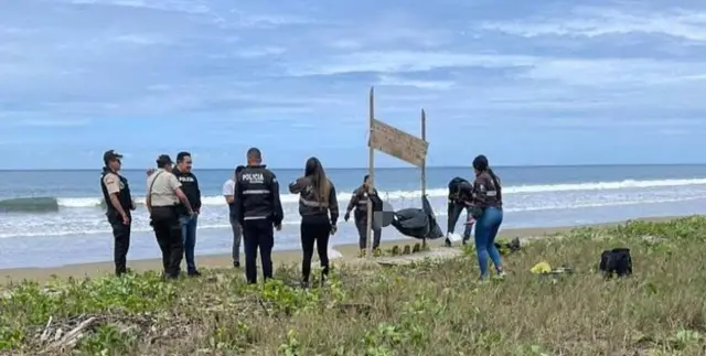 Sahildeki korkunç sahne