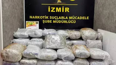 Çeşme'de Şok Operasyon: 65 Kilogram Skunk Ele Geçirildi
