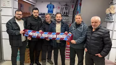 Sertaç Güven, Artvin’de Trabzonspor Taraftarlarıyla Görüştü