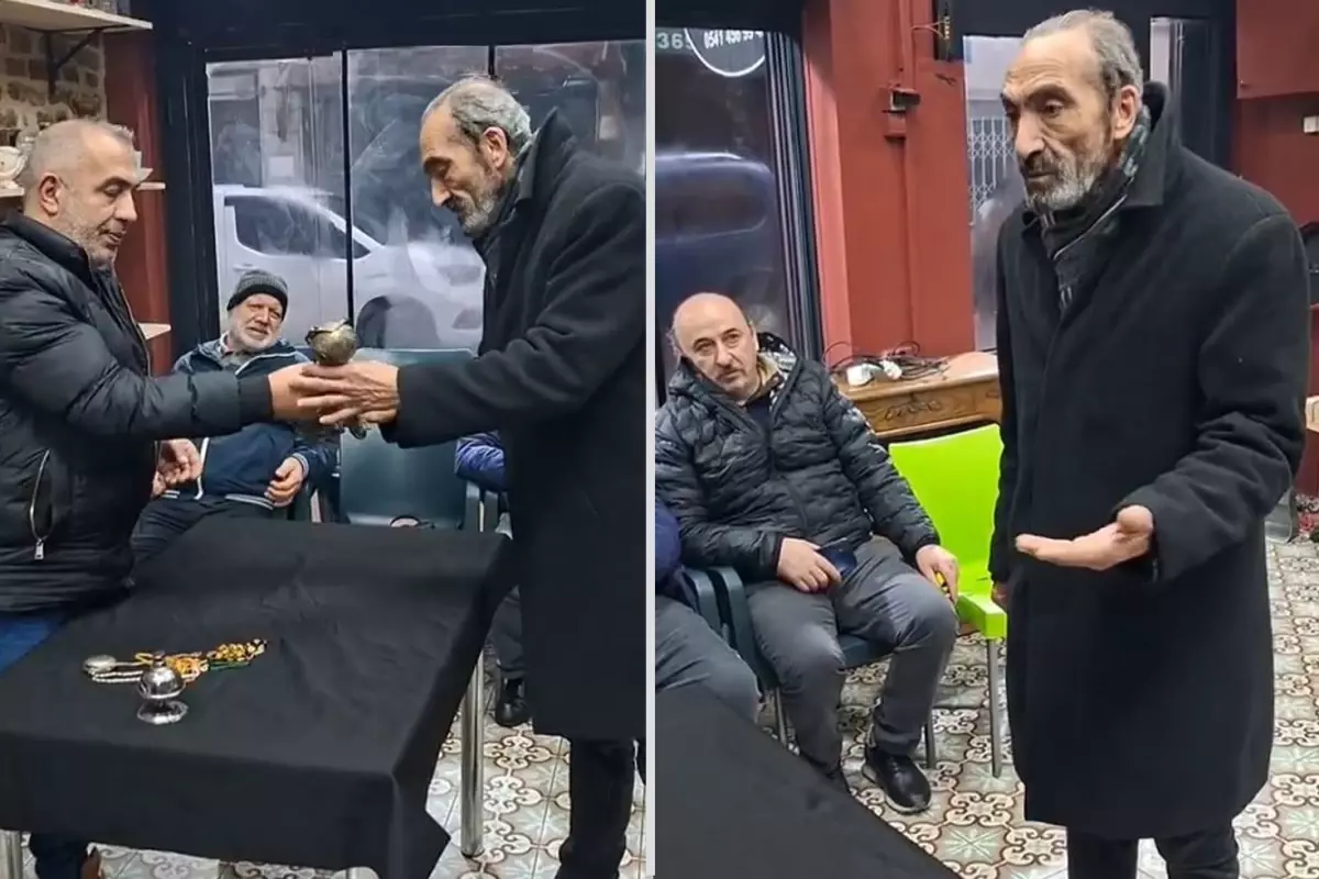 Balat’ta Antikacı, Avrupa Kupası Madalyasını Peynir Fiyatına Satın Aldı