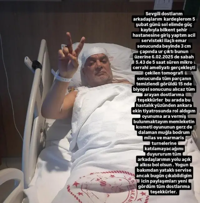 Koray Ergun sahne arkasında