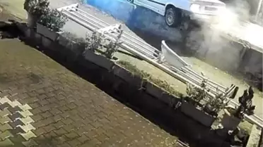 Kaza anı görüntüsü