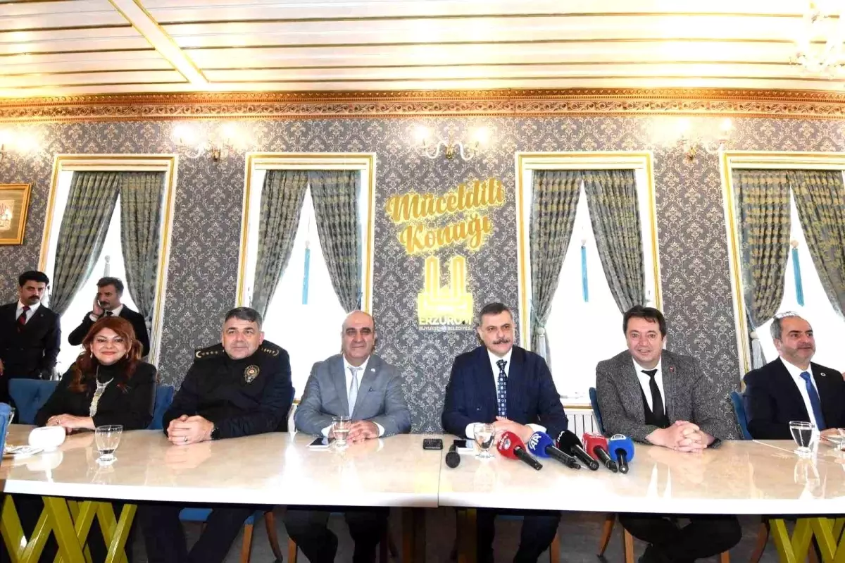 Erzurum Valisi Çiftçi, Gazeteciler Günü’nde Basın Mensuplarıyla Buluştu