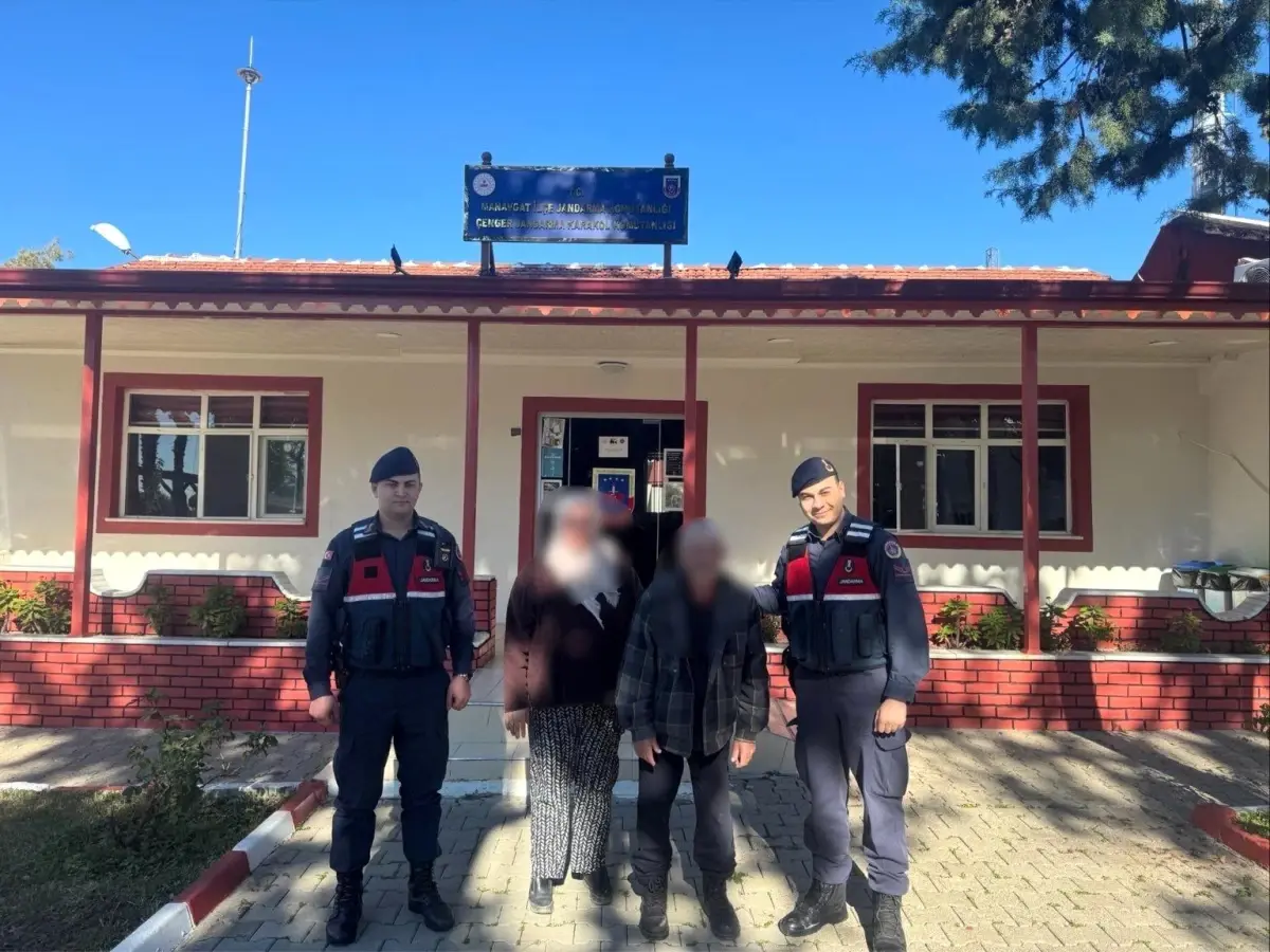 Manavgat'ta Kaybolan Alzheimer Hastası Jandarma ile Güvende