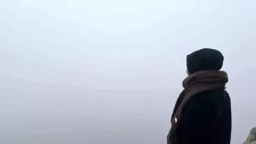 Mardin yollarında sis ve yağmur