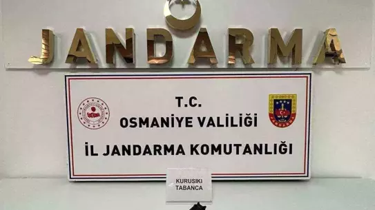 Jandarma operasyonundan bir kare