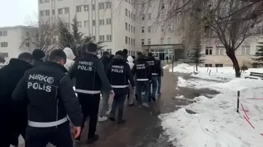 Sivas’ta Büyük Uyuşturucu ve Silah Operasyonu: 9 Şüpheli Tutuklandı