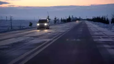 Kışın Yol Güvenliği: Sürücülere Gizli Buzlanma ve Su Birikintileri Hakkında Uyarı