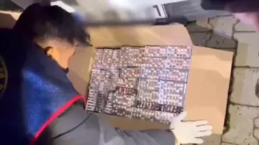 Ele geçirilen uyuşturucu maddeler ve ambalajları