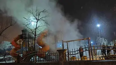 Yangın sonrası parkın durumu