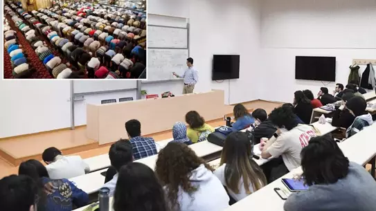 YÖK'ün Cuma Namazı Dönemi İçin Ders ve Sınav Saatlerinde Yeni Düzenleme Talimatı