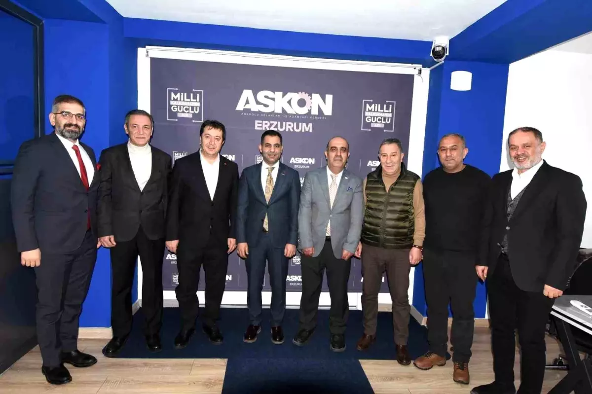 DAGC Başkanı Türkez ve ASKON Erzurum Şube Başkanı Turan İşbirliği Görüşmesi Gerçekleştirdi