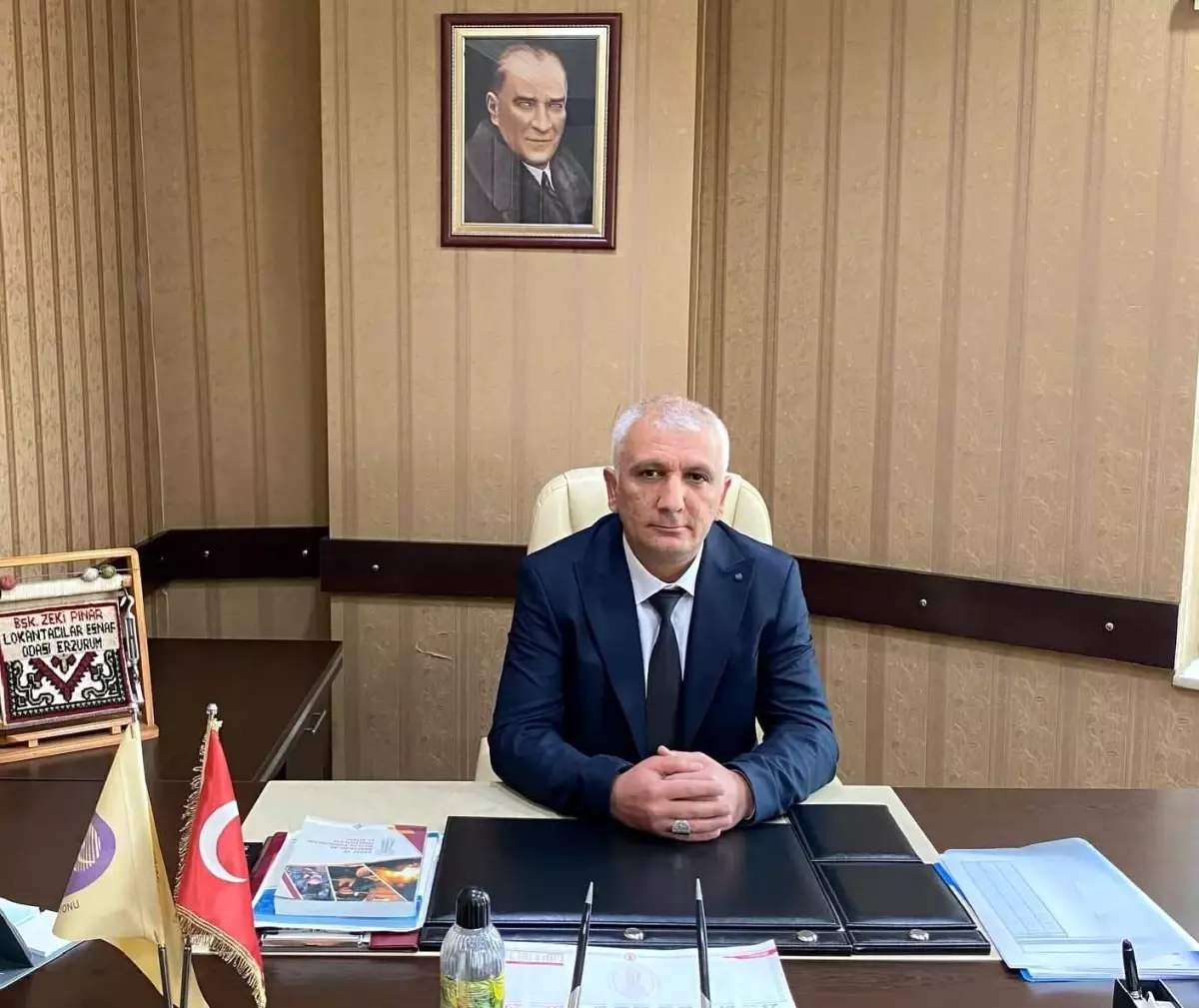 Şener Kolaçoğlu, Erzurum Lokantacılar Odası Başkanlığına Adaylığını Açıkladı