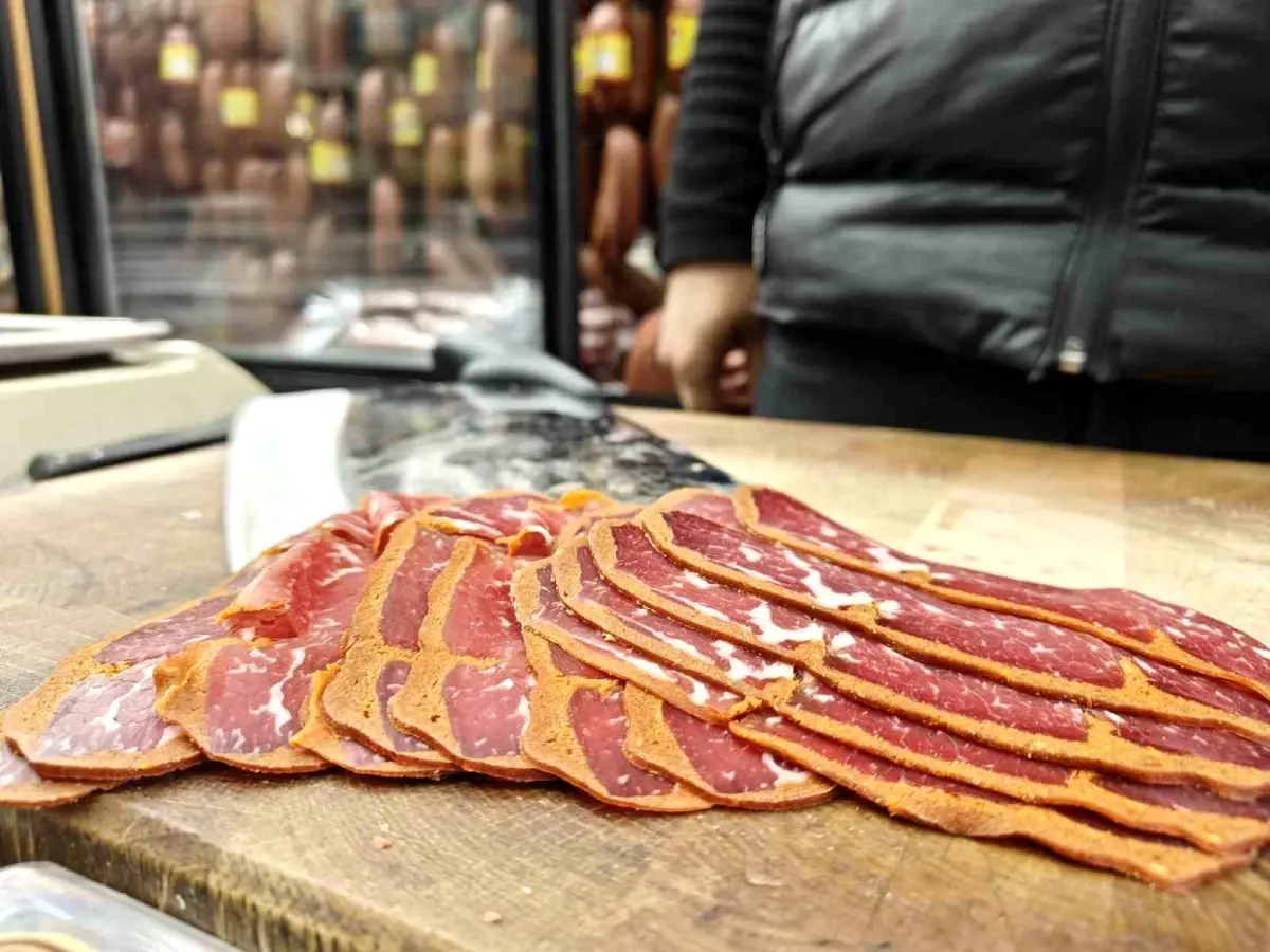 Kayseri'de Kışın Pastırma ve Sucuk Talebi Rekor Kırıyor