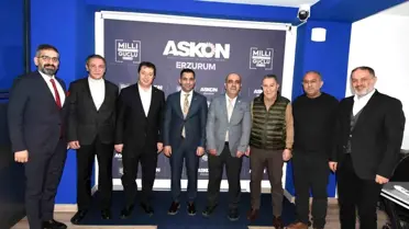 DAGC Başkanı Türkez ve ASKON Erzurum Şube Başkanı Turan İşbirliği Görüşmesi Gerçekleştirdi