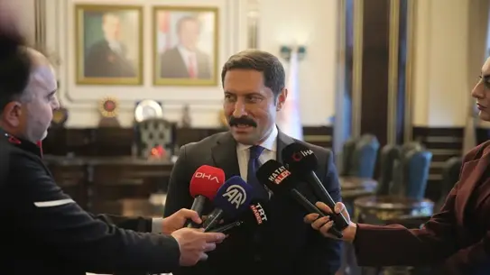 Valilik binasının iç mekanları