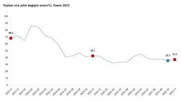 Kasım 2025 ciro ve ticaret hacmi detayları