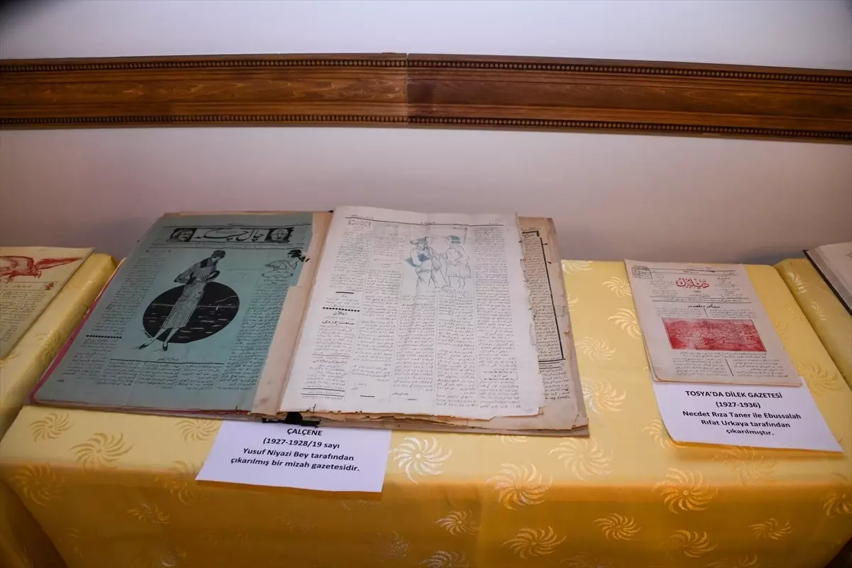 Kastamonu’da 150 Yıllık Gazete Koleksiyonu Sergisi Açıldı