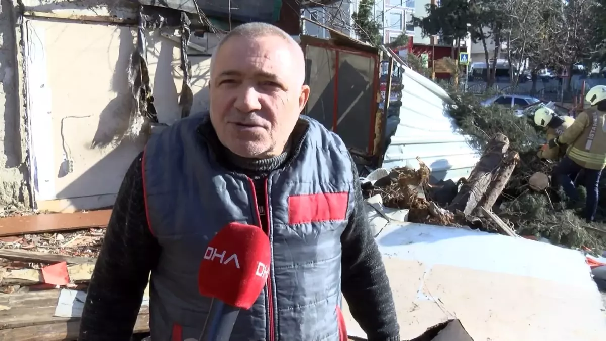 Maltepe’de Çam Ağacı Devrildi, Park Halindeki Araç Hasar Aldı