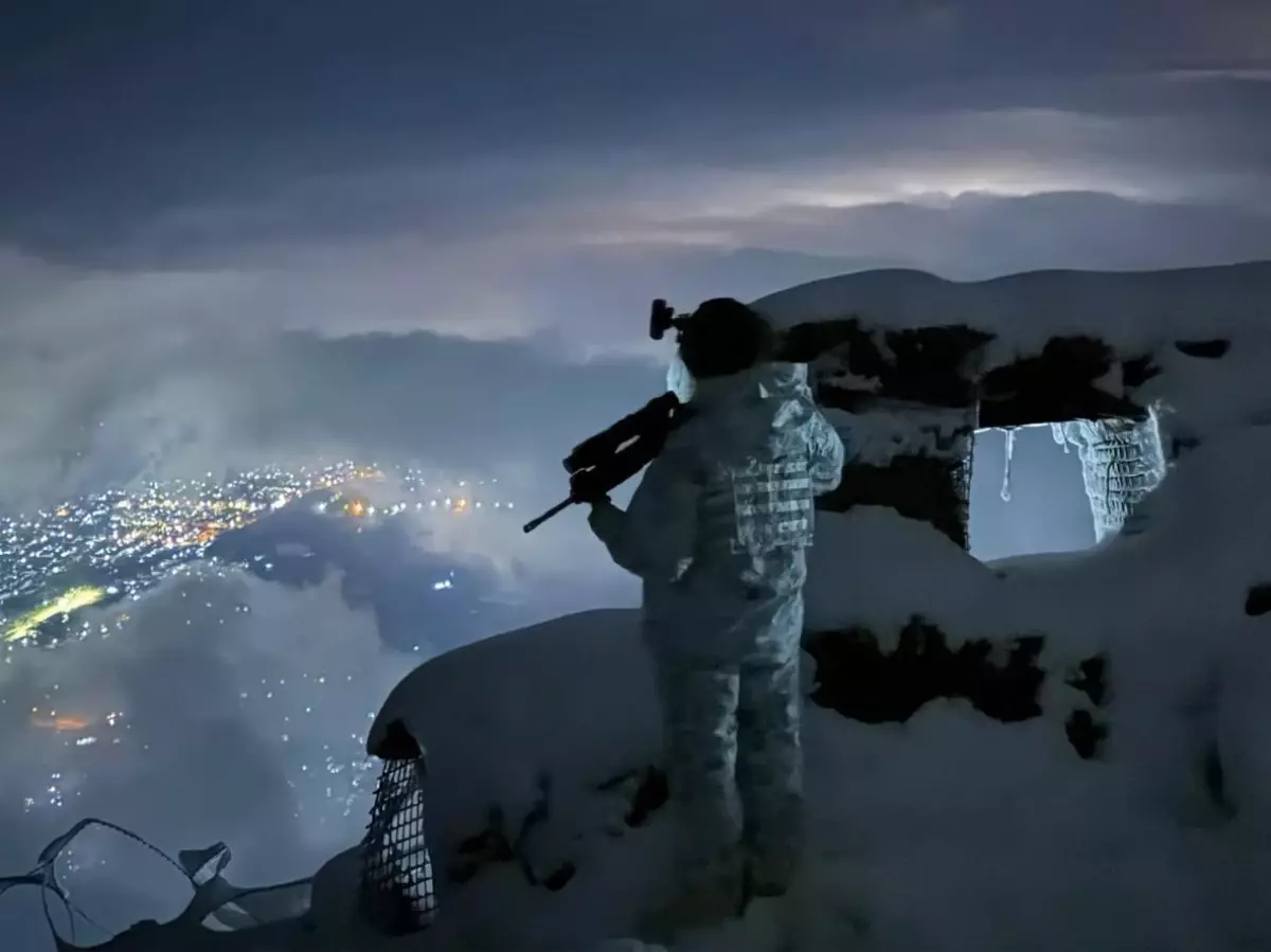 Mehmetçik, Zorlu Kış Koşullarında Hudud Güvenliğini Sağlıyor