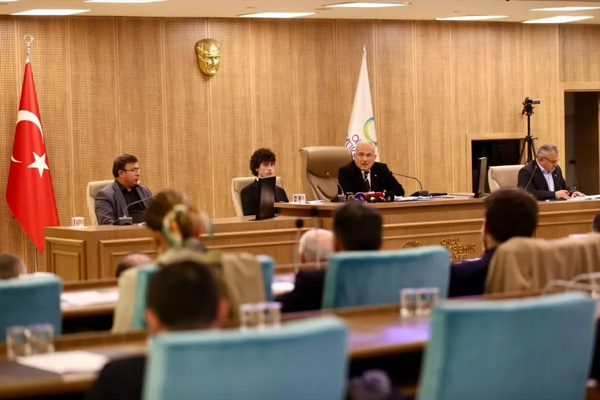 Ordu Büyükşehir Belediyesi Meclisinde Su, Gıda ve Turizm Projeleri Masaya Alındı