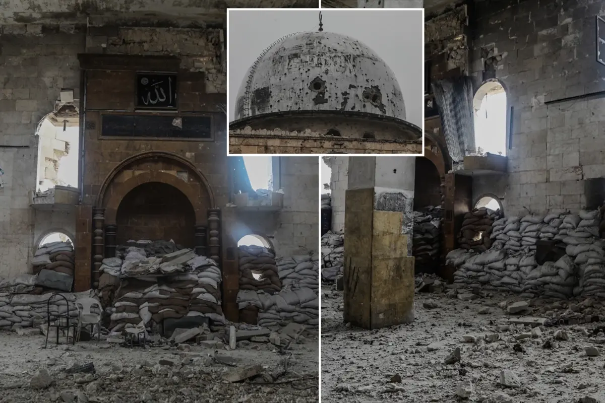 Şeyh Maksud'ta Eski Terör Karargahı Hasan Camii Görüntülendi: Bölge Normalleşiyor