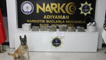 Adıyaman'da Skunk Uyuşturucu Operasyonu: 3 Kg Ele Geçirildi, 1 Şüpheli Tutuklandı