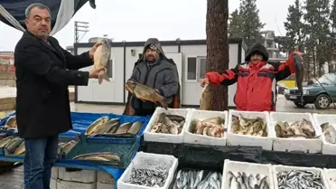 Araban’da Soğuk Havalarda Fırat Balığı Talebi Patladı