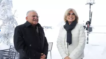 Kayseri Büyükşehir Başkanı Büyükkılıç, Tansu Çiller ile Erciyes'in Geleceğini Görüştü