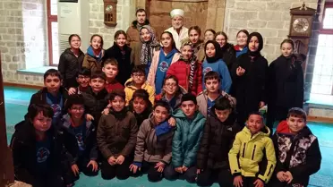 Sultan Alaeddin Camii'nin iç mekanındaki tarihi detaylar