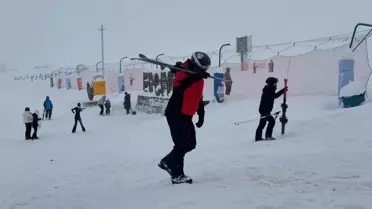 Erciyes Dağında Kar Kalınlığı Rekor Seviyede: 180 cm'ye Ulaştı
