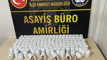 Ele geçirilen uyuşturucu ecza