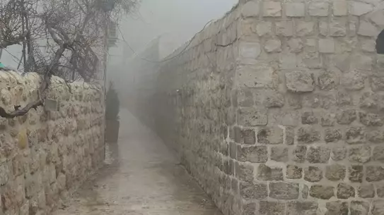 Mardin'de yoğun sis etkisi