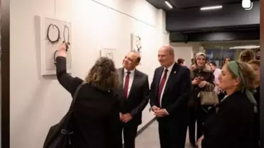 Nallıhan’da Kadınların El Emeği İğne Oyası Sergisi Açıldı