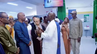 TİKA ekipmanlarıyla donatılmış acil servis