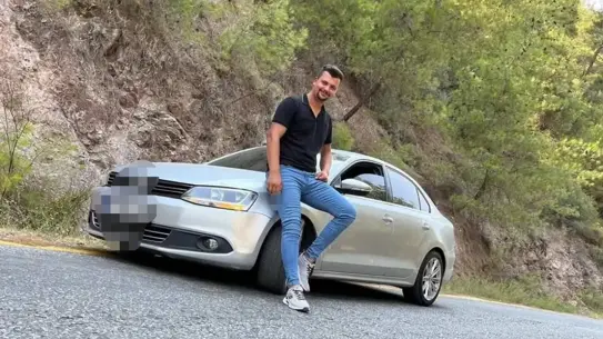 Komiser tutuklanırken çekilen fotoğraf