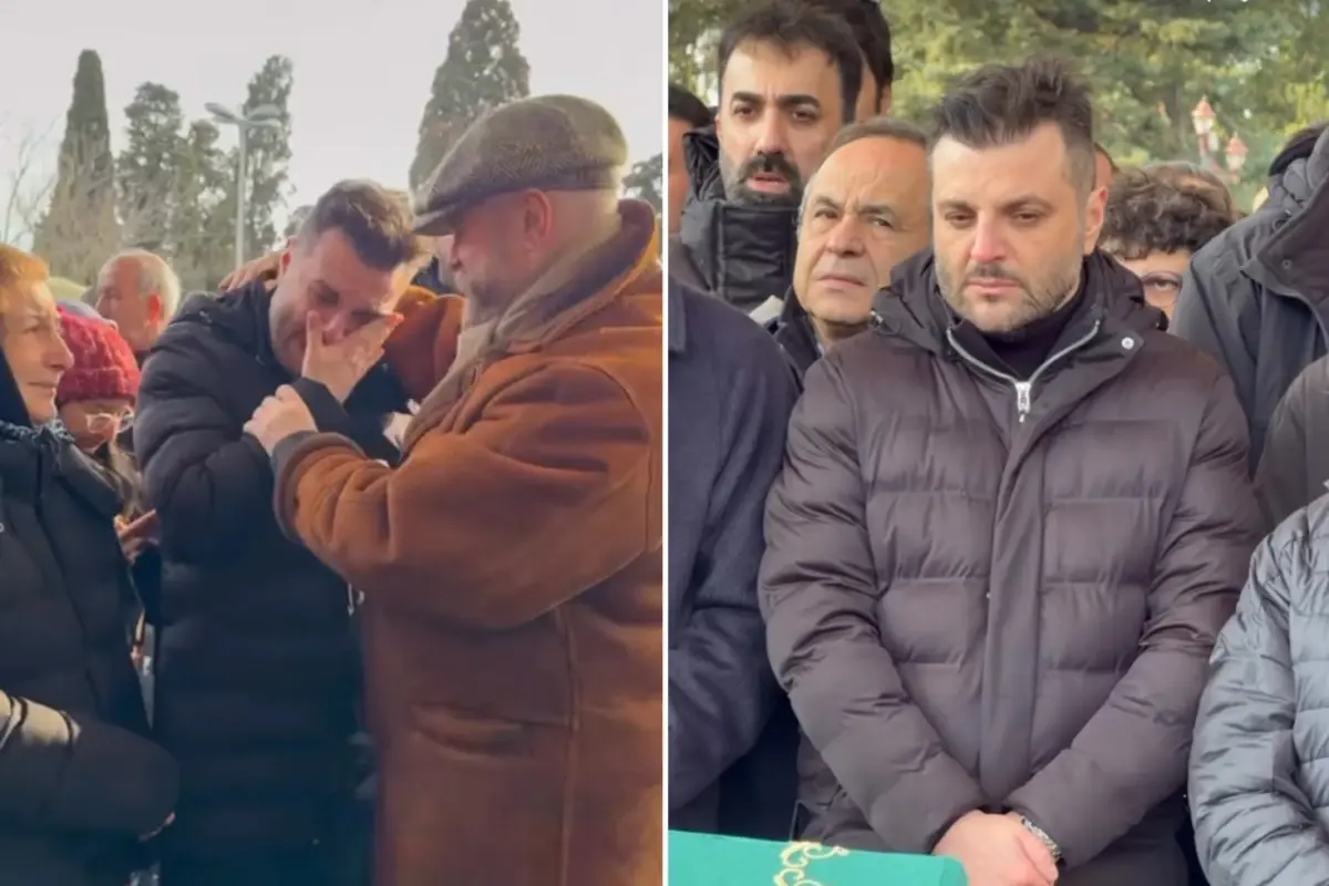 Candaş Tolga Işık, Babasının Veda Gününde Duygusal Anlar Yaşadı