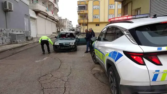 Kazada yaralanan motosiklet sürücüsü