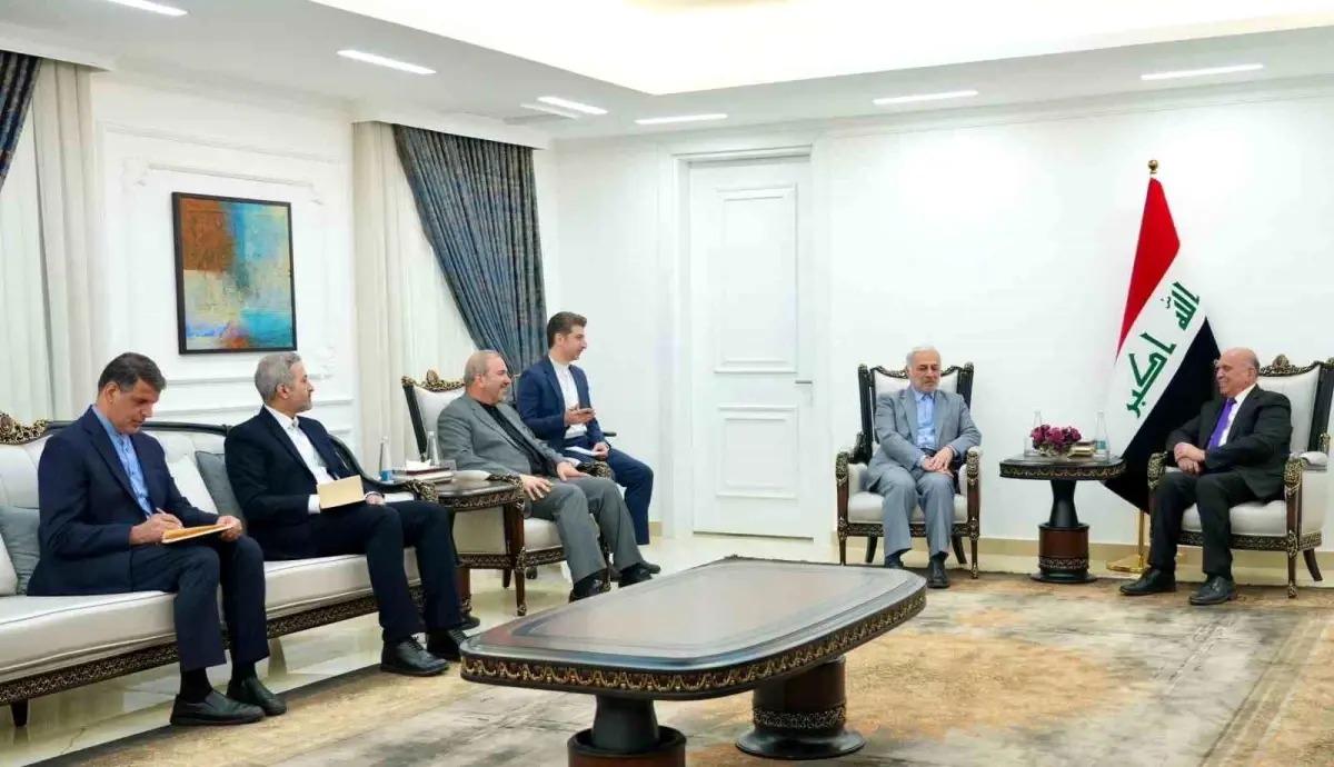 İran Protestoları Üzerine Irak Dışişleri Bakanı Huseyin ile Görüşme