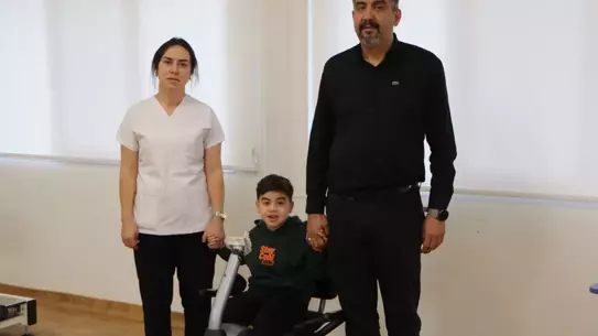 Kerem’in tedavi sürecine dair görsel