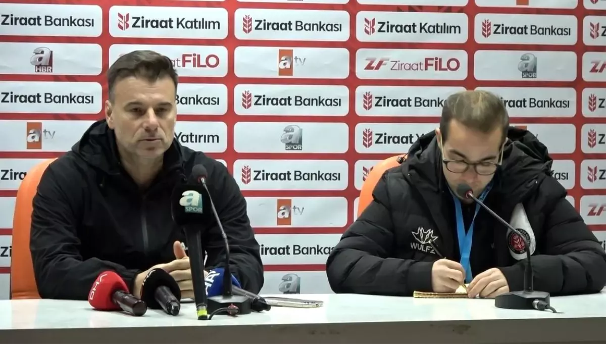 Stanojevic'ten Beraberlik Üzerine Açıklama: Fatih Karagümrük ve Alanyaspor 2-2'lik Maç