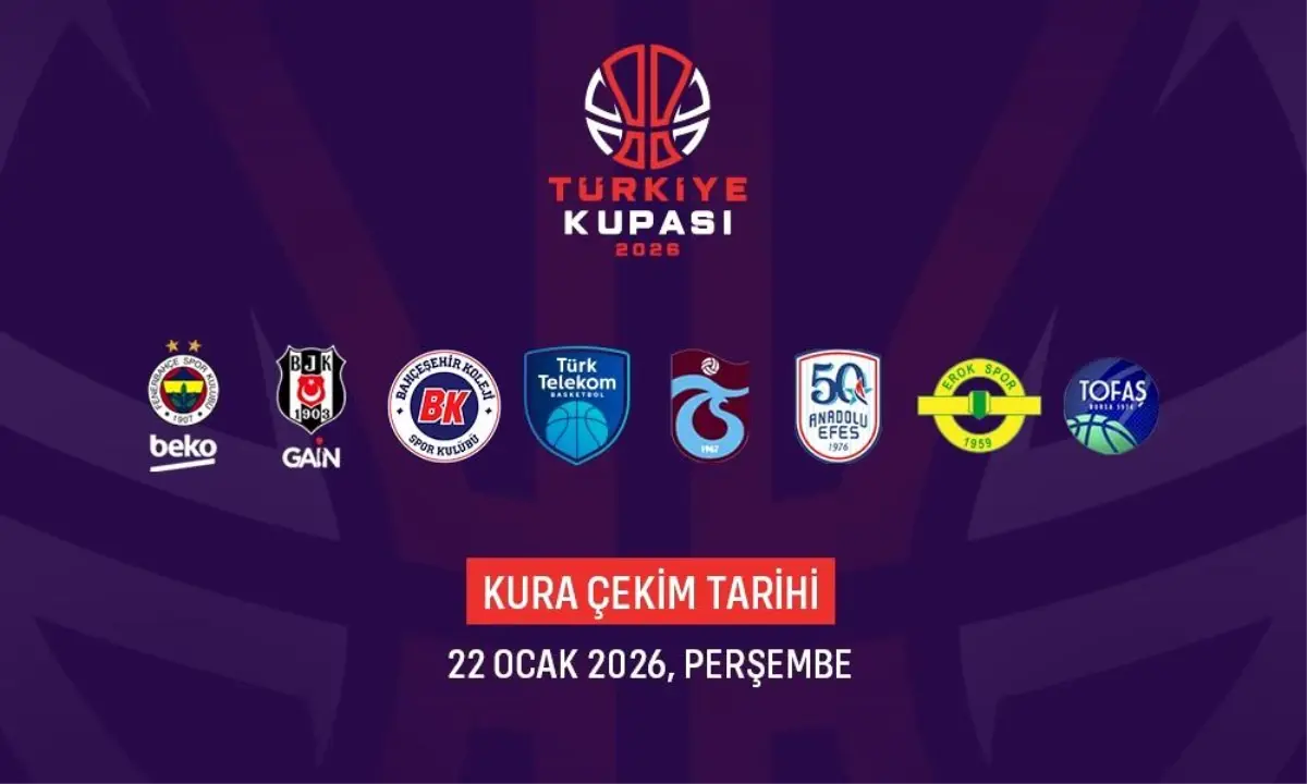 Türkiye Kupası’nda Mücadele Edecek Takımlar Açıklandı