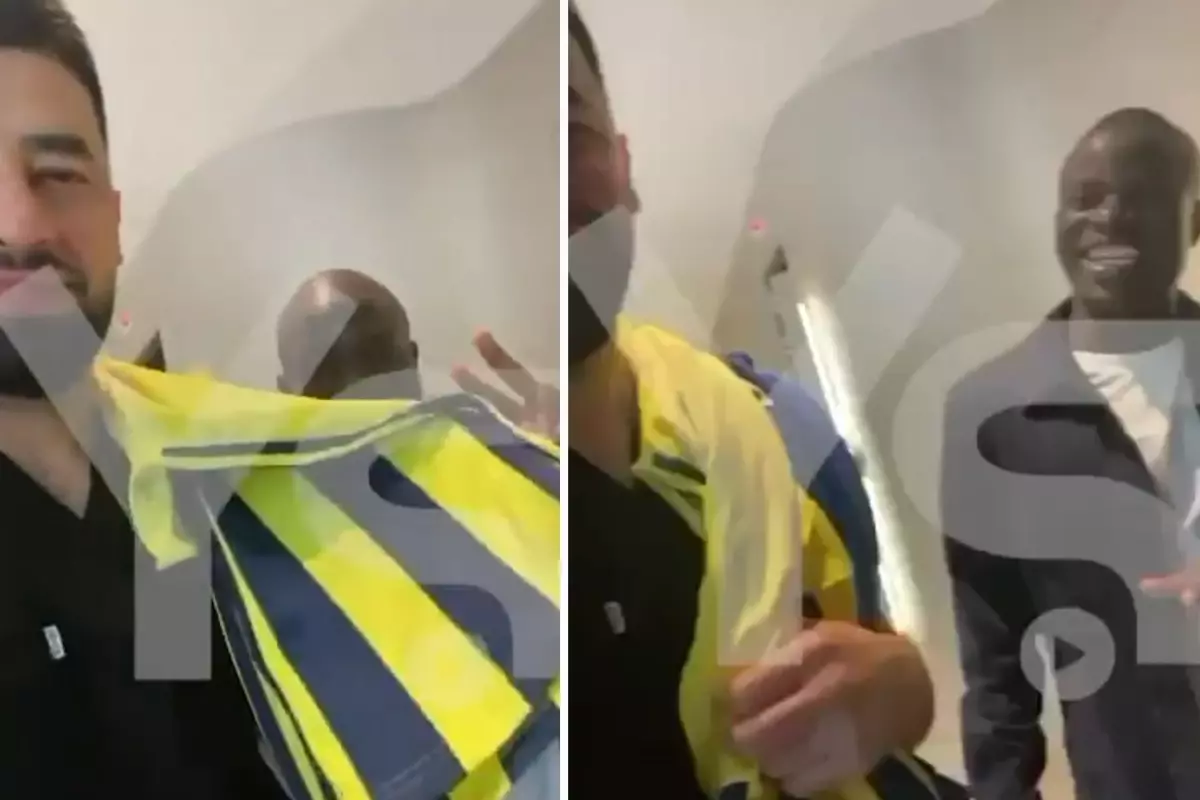 Fenerbahçe Taraftarını Coşturan An: Kanté'nin Formayı Görmesiyle Heyecan Dorukta