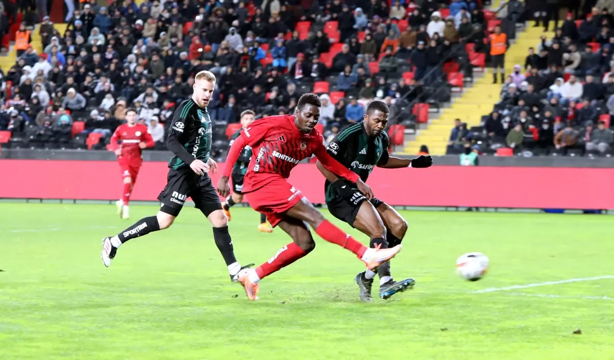 Gaziantep FK, Ziraat Türkiye Kupası'nda Kocaelispor'u 1-0'lık Skorla Yendi