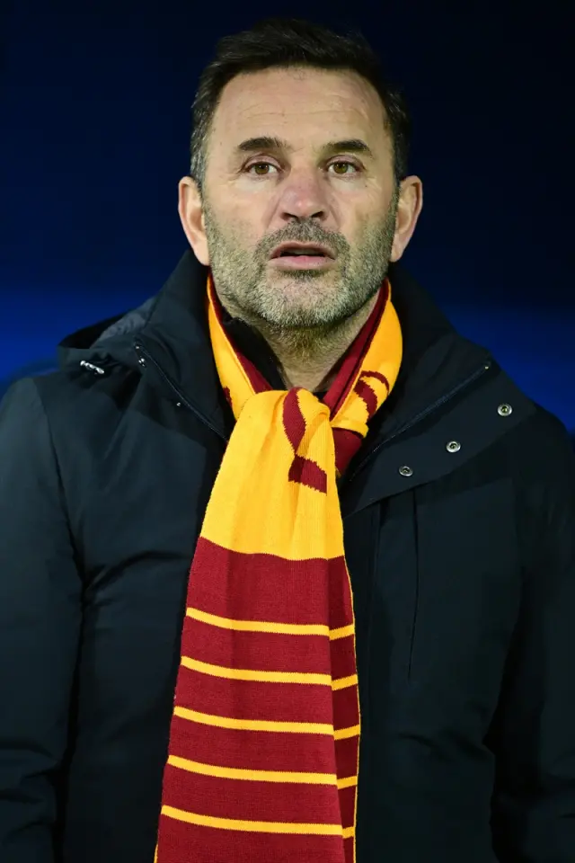 Galatasaray formasıyla Okan Buruk